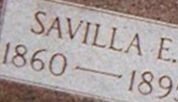 Savilla Elizabeth Shue Miller