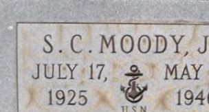 S C Moody, Jr