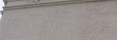 Second Lieutenant Charles Henry Atkinson Second Lieutenant Charles Henry Atkinson