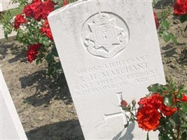 Second Lieutenant Richard Henry Marchant
