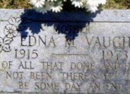 Selbia "Edna" Mattingly Vaughn