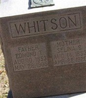 Selina Susan Appling Whitson Selina Susan Appling Whitson