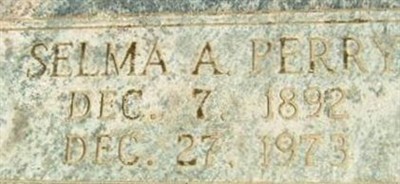 Selma A Perry Selma A Perry