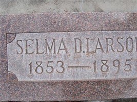 Selma Dorothy Erickson Larson Selma Dorothy Erickson Larson
