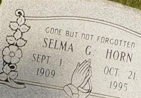 Selma G Horn