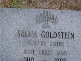 Selma Goldstein Selma Goldstein
