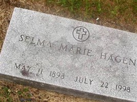 Selma Marie Gillett Hagen Selma Marie Gillett Hagen