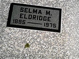 Selma Minna Reiss Eldridge Selma Minna Reiss Eldridge