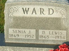 Senia Jane Thompson Ward Senia Jane Thompson Ward