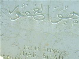Sepoy Idar Shah