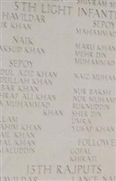 Sepoy Sadiq Khan Muhammad Sepoy Sadiq Khan Muhammad
