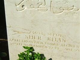 Sepoy Sher Khan