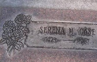 Serena M Case Serena M Case