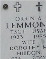 Sergeant Orrin A Lemmons