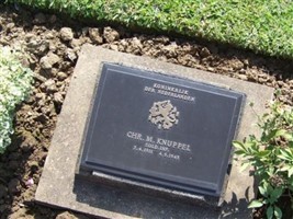 Sergt. Inf. Christiaan Maurits Knuppel Sergt. Inf. Christiaan Maurits Knuppel