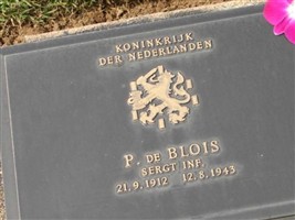 Sergt Inf Pieter Blois, De Sergt Inf Pieter Blois, De