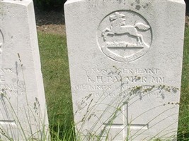 Serjeant R H Palmer