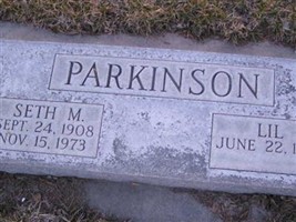 Seth M Parkinson Seth M Parkinson