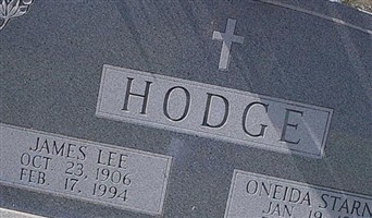 Settie Oneida Starnes Hodge