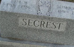 Seymour A. Secrest Seymour A. Secrest