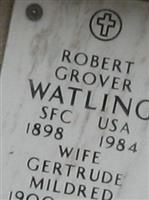 SFC Robert Grover Watling