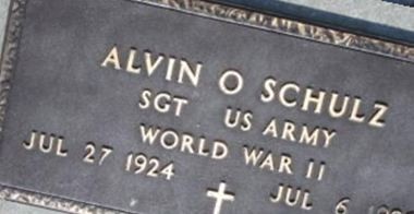 Sgt Alvin O Schulz Sgt Alvin O Schulz