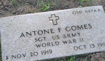 Sgt Antone Francis Gomes