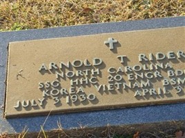 Sgt Arnold Tilman "Jim" Rider
