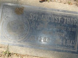 Sgt August Thor Sgt August Thor