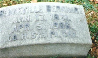Sgt BENNEVILLE BERNHART