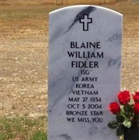 Sgt Blaine W. Fidler