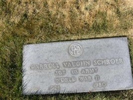 Sgt Carroll Vaughn Schroer Sgt Carroll Vaughn Schroer