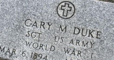 Sgt Cary M Duke