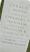 Sgt Charles M. Dunham