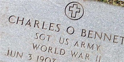Sgt Charles O Bennett