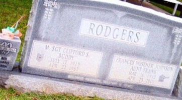 Sgt Clifford "Buddy" S Rodgers Sgt Clifford "Buddy" S Rodgers