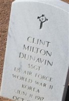 Sgt Clint Milton Dunavin