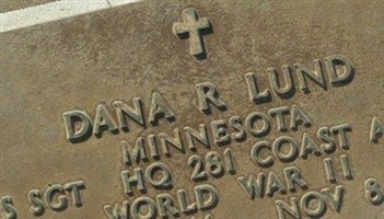 Sgt Dana R Lund