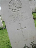 Sgt David Holm
