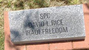 Sgt David Lee Rice