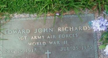 Sgt Edward John Richards