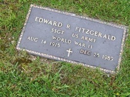 Sgt Edward R Fitzgerald