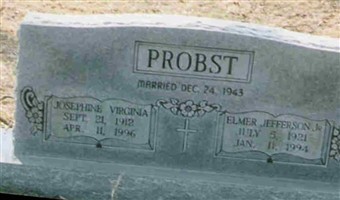 Sgt Elmer Jefferson Probst, Jr Sgt Elmer Jefferson Probst, Jr