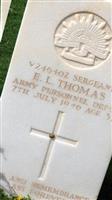 Sgt Eric Lancelot Thomas