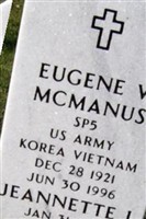 Sgt Eugene Vincent McManus, Jr