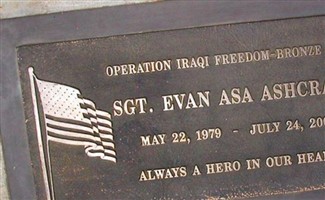 Sgt Evan Asa Ashcraft Sgt Evan Asa Ashcraft