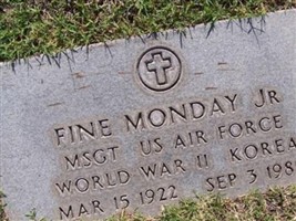 Sgt Fine Monday, Jr