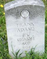 Sgt Frank Adams