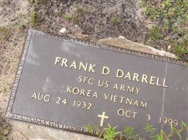 Sgt FRANK DONALD DARRELL Sgt FRANK DONALD DARRELL