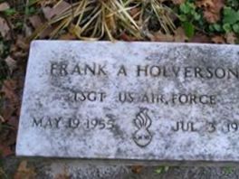 Sgt Frank A. (Minot) Holverson Sgt Frank A. (Minot) Holverson